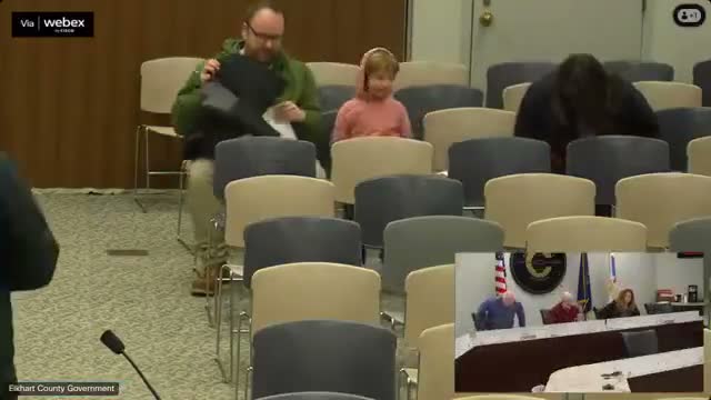 Elkhart County commissioners withdraw Network Solutions work order, approve maintenance bond and routine claims