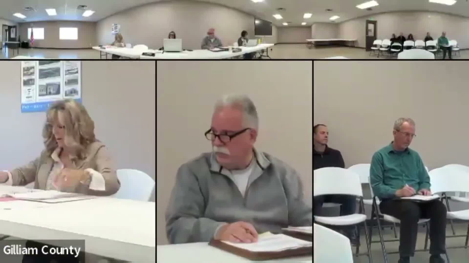 Gilliam County Court approves consent agenda, new advisory committee and multiple grant and contract extensions