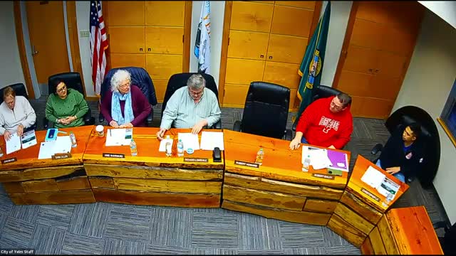 Robert Bailey elected vice chair of Yelm Planning Commission, effective Jan. 1, 2026