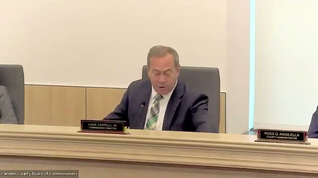 Camden County commissioners approve consent block of resolutions 1–88; resolution 89 fails for lack of motion