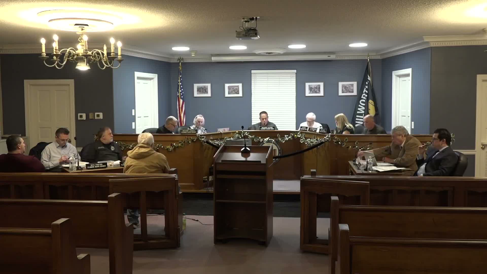 Kenilworth Planning Board adopts 2026 meeting calendar and notes prior Nest site‑plan approval