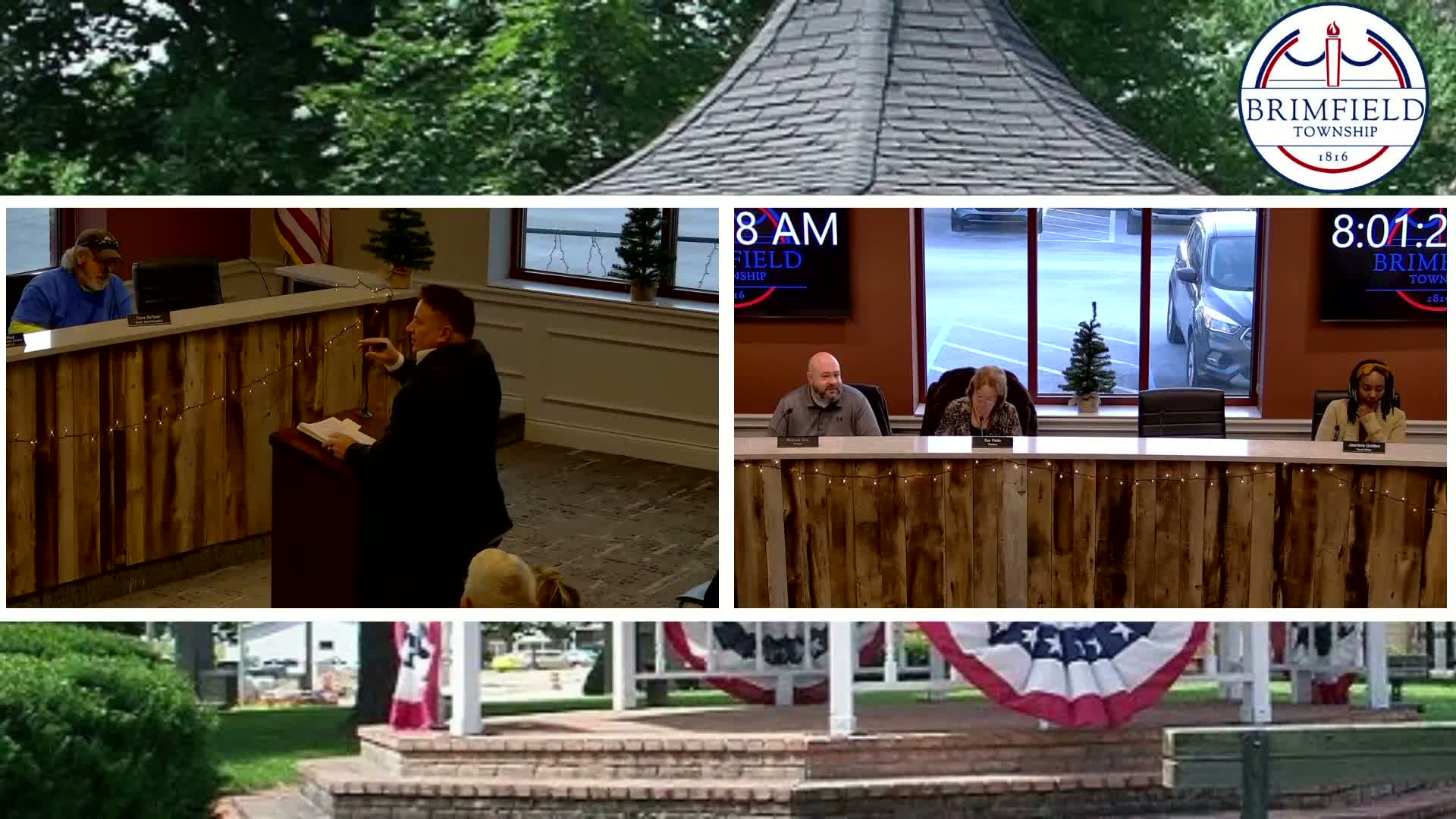 Brimfield trustees hear QCI update on new administration and fire station; 28 punch-list items remain