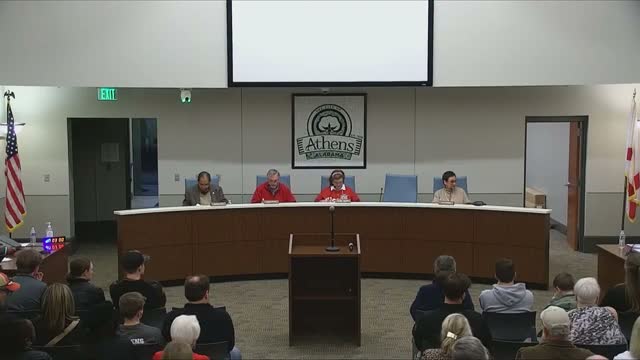 Votes at a glance: Athens council approves demolition liens, capital set‑aside, contracts and appropriations