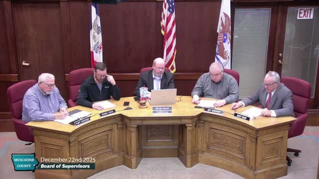 Muscatine County approves vacation, escrow and sale tied to 245th Street/Edgewater bridge