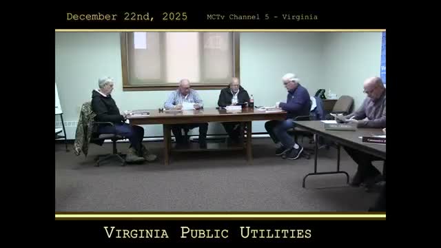Virginia City utilities commission approves 2026 budget with no rate increase