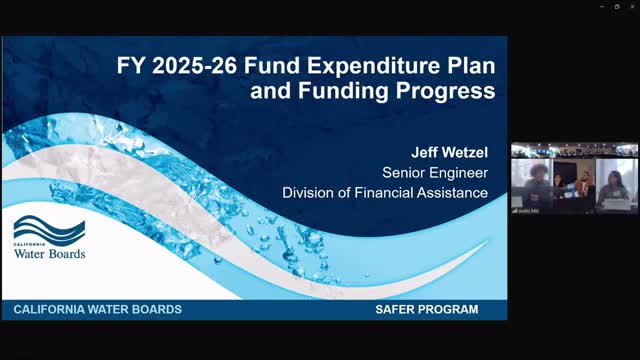 State Water Board outlines $1.32 billion funding picture for SAFER program and domestic-well support