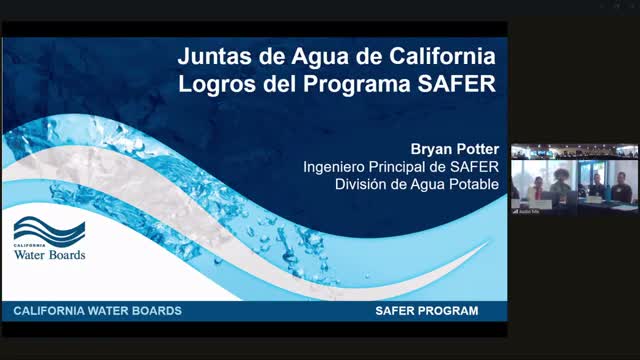State Water Board outlines Safer program goals and funding priorities, sets 2030 compliance target