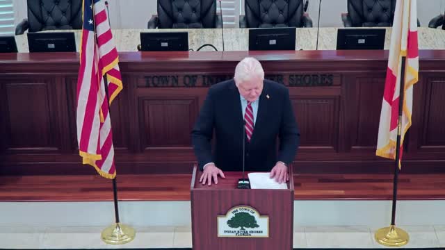 Edward C. Forrest sworn in as GSA administrator in Town of Indian River Shores on Christmas Eve