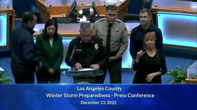 LA County officials warn of atmospheric river; targeted evacuation notices sent for hundreds of properties
