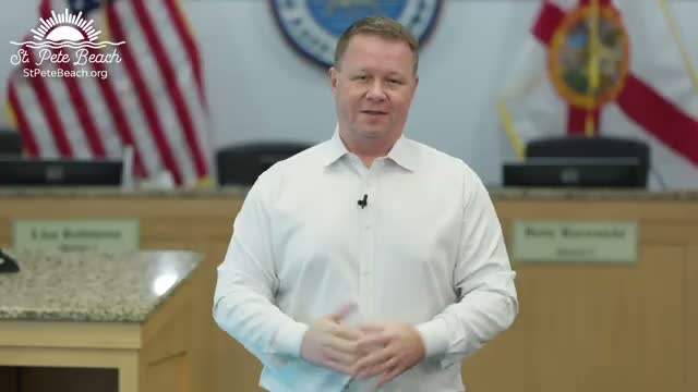 St. Pete Beach mayor thanks staff, highlights holiday events and rededicates library community room to longtime librarian