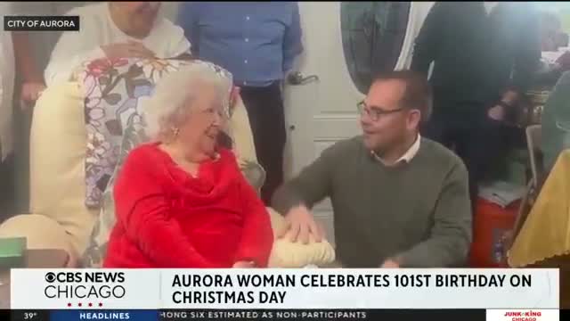 Aurora resident Jessie Rangel Borg marks 100th birthday with mayoral visit on Christmas Day