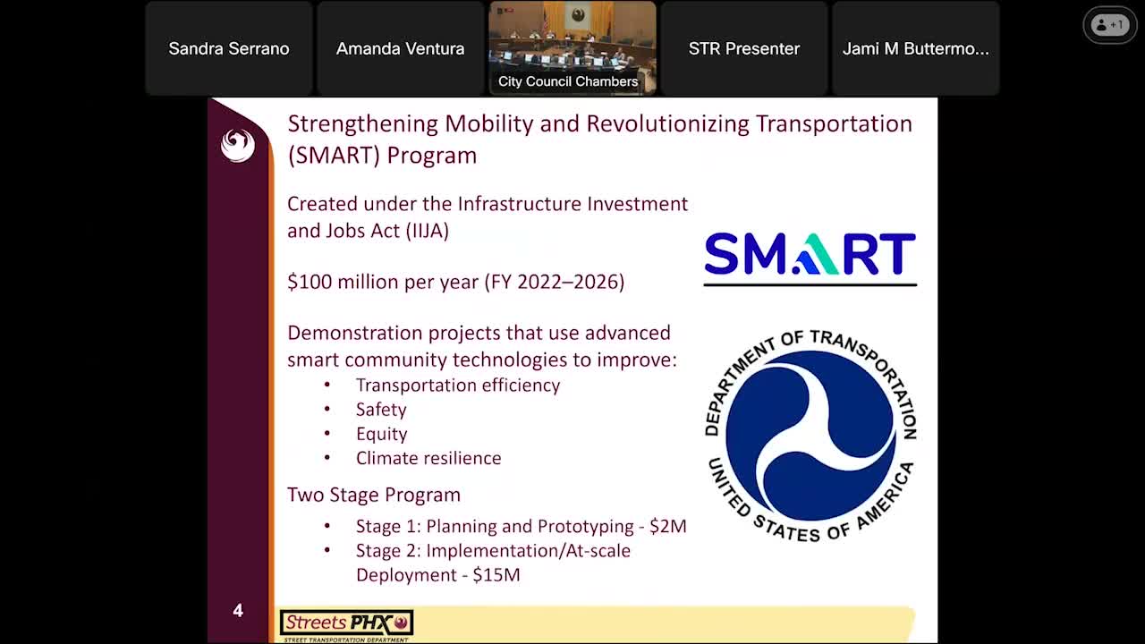Phoenix outlines $1.96M SmartGrant pilot to cut pedestrian delay and red-light running