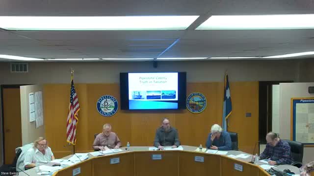 Pipestone County commissioners lower proposed 2026 levy to 5.24% after $800,000 in cuts