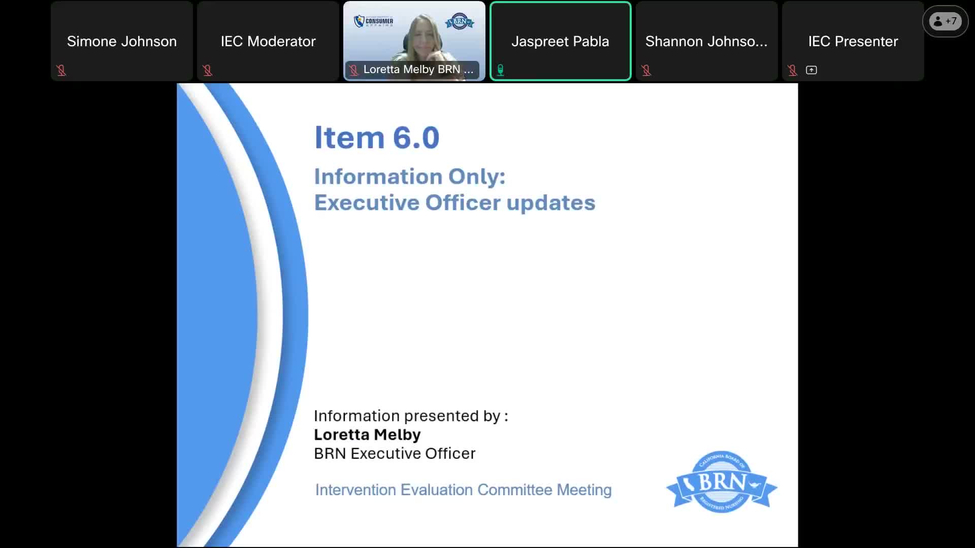 BRN IEC considers conditional recommendations to speed some nurses return-to-work