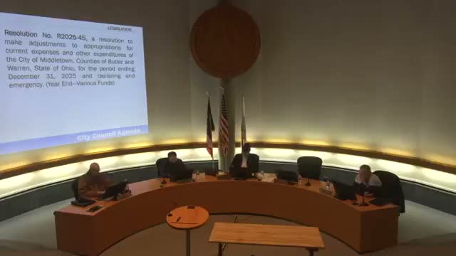 Middletown approves $200,000 general-fund advance to stormwater fund after cybersecurity misallocation