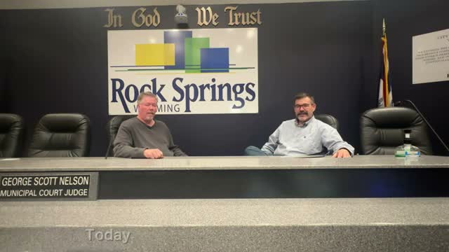 Judge Nelson details Rock Springs municipal court caseload, urges longer probation powers