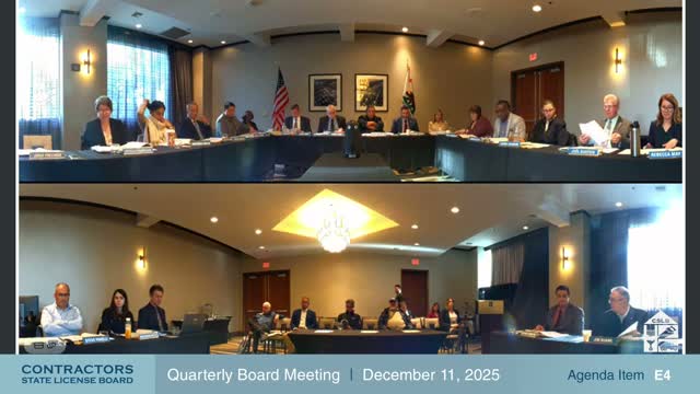 Contractors board backs plan to authorize licensed debris removal in declared disasters