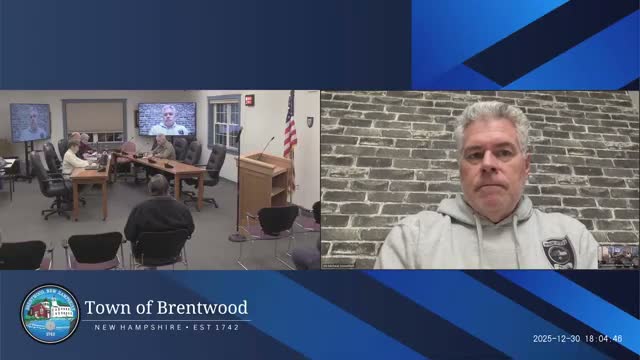 Brentwood swears in new police lieutenant; board discusses staffing, background checks and plowing complaints