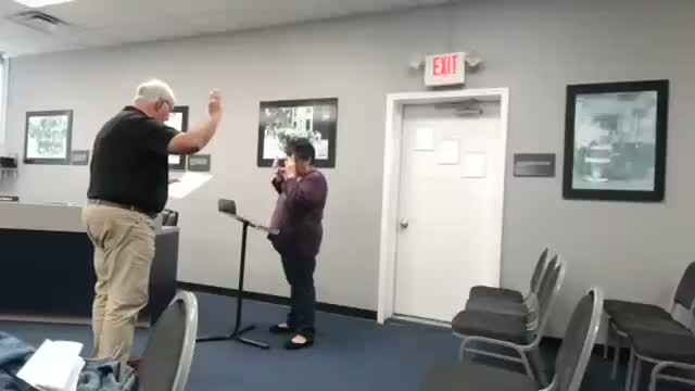 Mary Angeline sworn in to Cleves Village Council for term through 2029