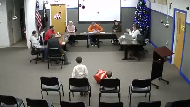 Westville Town authorizes clerk to distribute lump‑sum property tax draw as in May