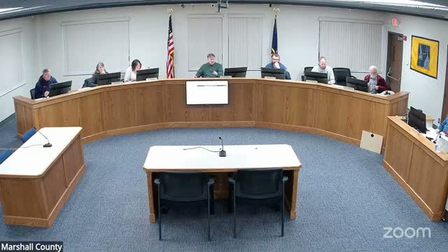 Marshall County Council approves $460,000 in year-end appropriations and dozens of intra‑fund transfers