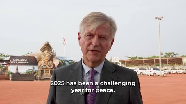 At United Nations event, speaker urges investment in peace and honors fallen peacekeepers