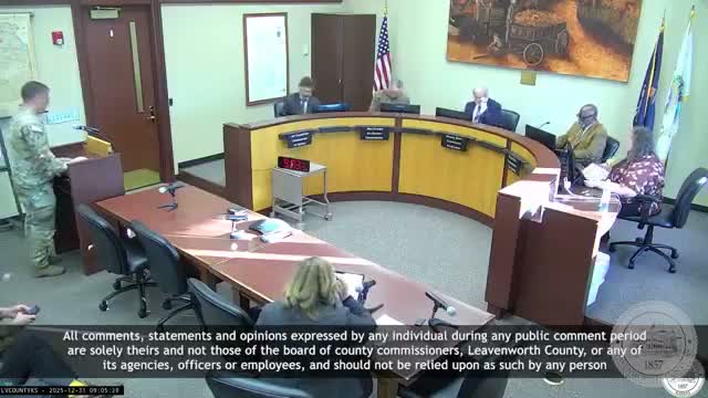 Leavenworth County OKs 120‑day extension in EMS service talks with Fort Leavenworth