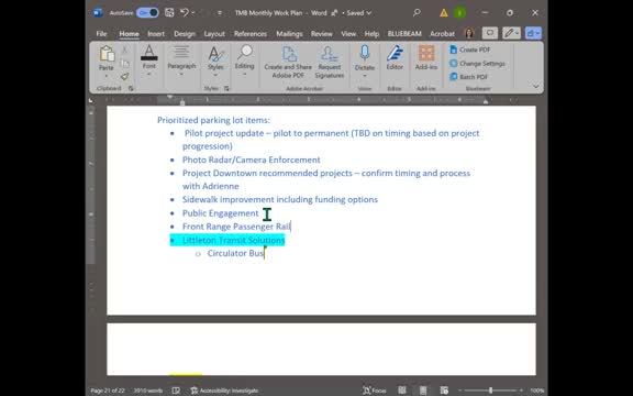 Littleton board narrows 2026 agenda to transit, downtown projects and sidewalks