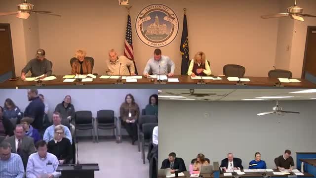 Vigo County Council approves salary and appropriations items in bundled votes