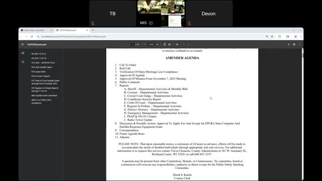 Richland County to switch radio system in January; testing to start on one operations channel