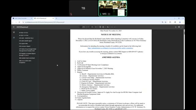 Committee discusses courthouse security upgrades, language access and tabletop drills
