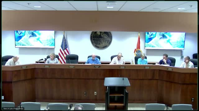 Town administrator briefs board on $400,000 LWCF grant application for Memorial Park