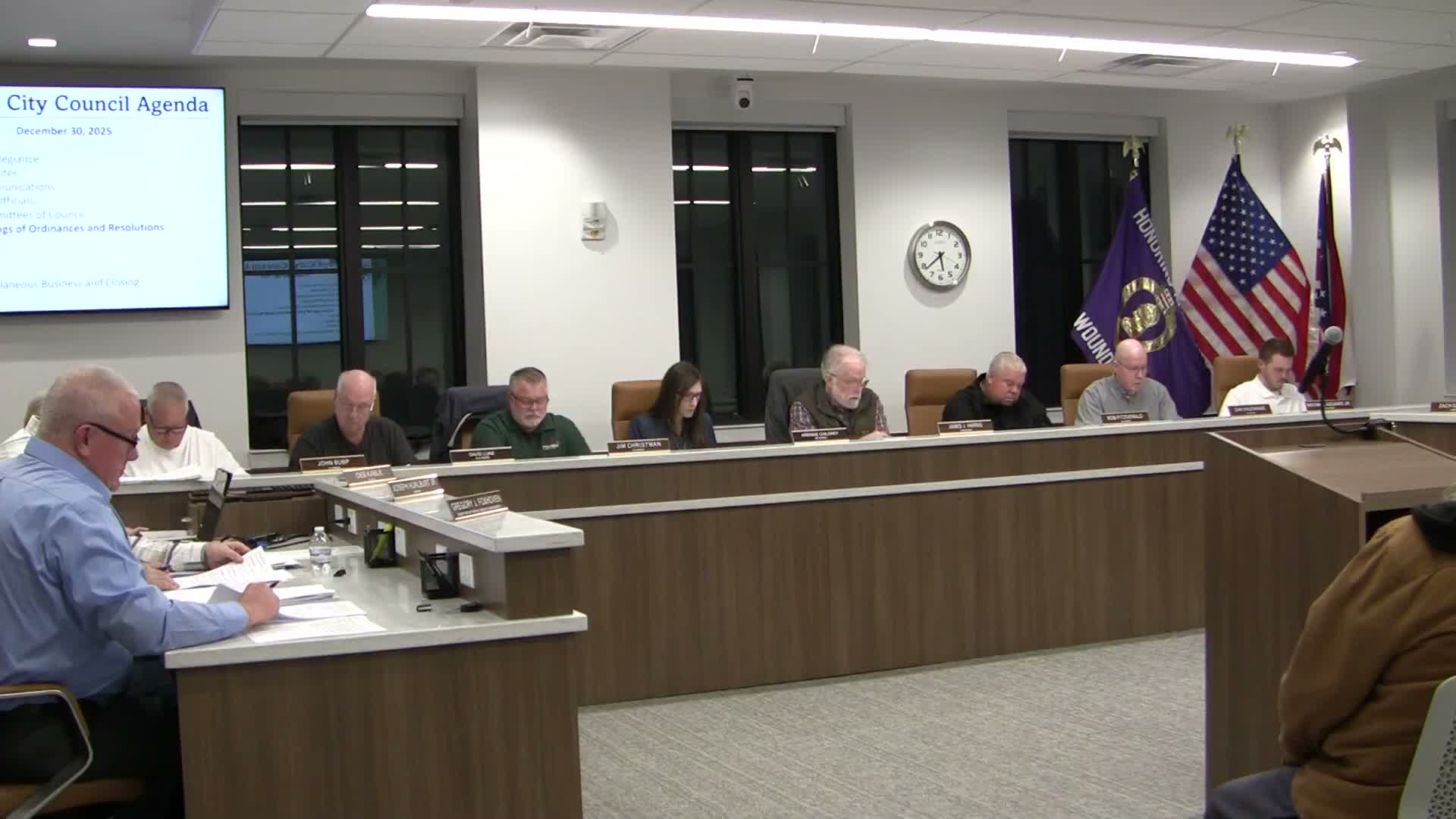 St. Marys City Council passes package of emergency ordinances, approves appropriations and property sale authorizations