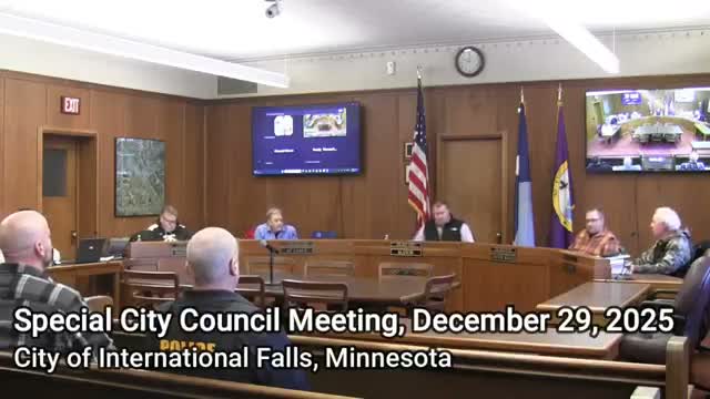 City of International Falls council appoints Scott Worley as police chief, effective Jan. 5