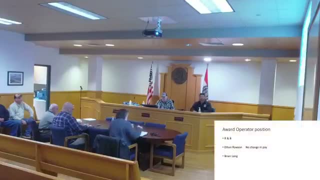 Commission approves Rogue Ridge operator hire and purchase of two sheriff vehicles