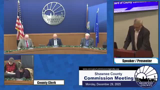 Shawnee County approves Maple Hill Road bridge design contract after resident raises pedestrian-safety concerns