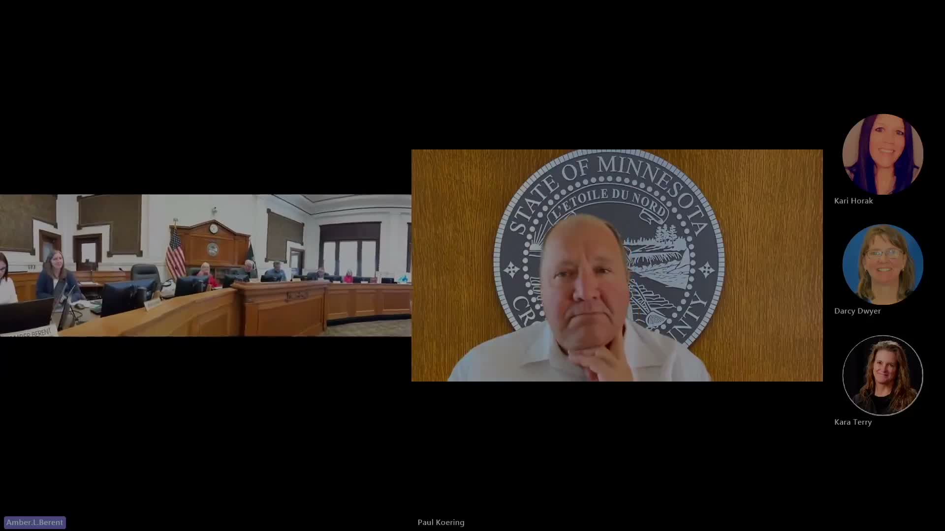 County board handles procedural items, absentee/canvas board appointments, labor agreement authorization and committee confirmations