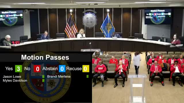 Votes at a glance: actions taken by Oklahoma County commissioners in late-December meetings