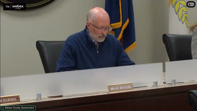 Elkhart County commissioners approve minutes, claims, Port Lawn use and three conflict disclosures