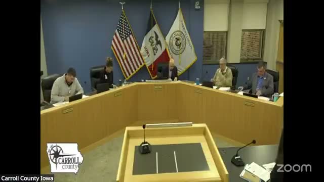 Carroll County treasurer lays out FY27 budget, asks for 5% pay increase and raises motor-vehicle use-tax estimate