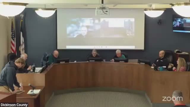 Dickinson County Board approves routine items, hears committee reports and sets next meeting date