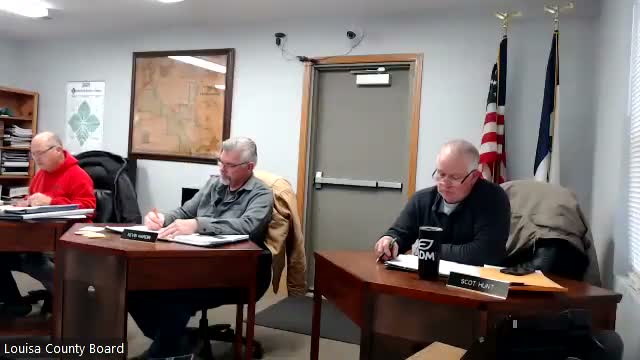Supervisors approve bridge contract LC058 and appoint Richard Bueser to Conesville Fire District