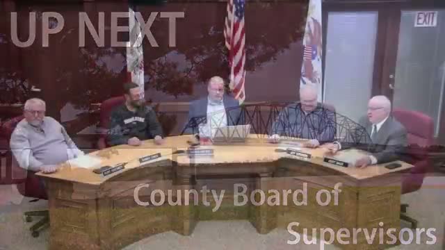 Muscatine County supervisors approve agenda and minutes, adjourn after no public comments