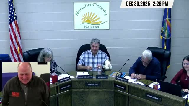 Commission OKs revised county employee scholarship with Neosho County Community College