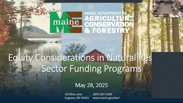 Board reviews state and national models for embedding equity into fund scoring