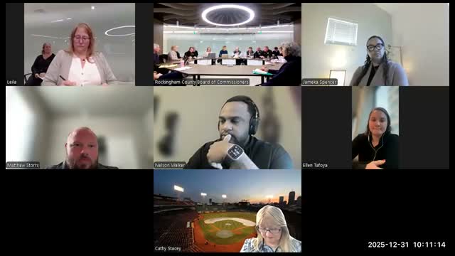 Rockingham County delays janitorial contract, approves payroll and several staffing changes; residents press for transparency on potential ICE contract