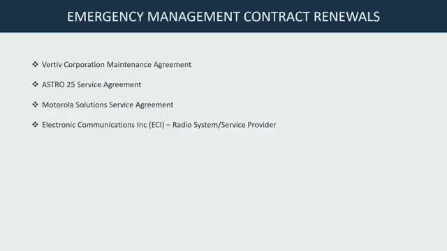 County approves dispatch and radio service contracts, keeping VHF backup