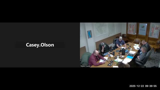 Steele County Commission places employee on paid leave, schedules termination at year-end