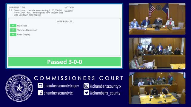 Court approves TNP amendment to advance Kilgore Drainage Detention extension right‑of‑way work