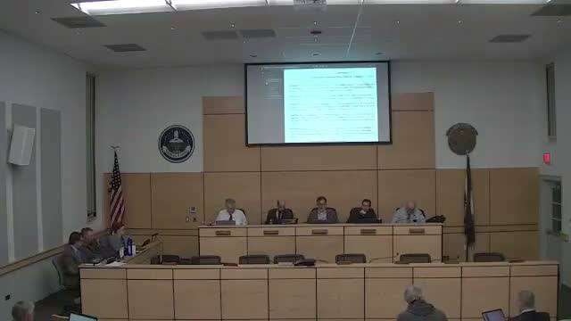 Board authorizes contract for Hoover Ridge maintenance building, sets appropriation